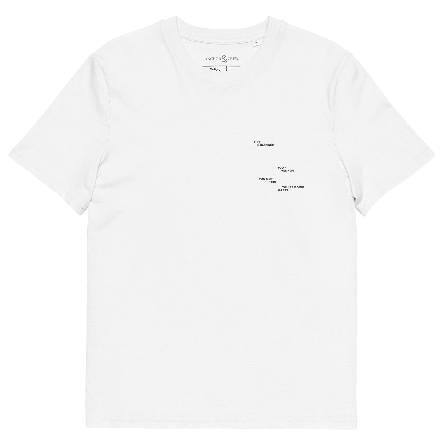 07 You Are Enough x Mental Health EDITIONS Organic Cotton T-Shirt