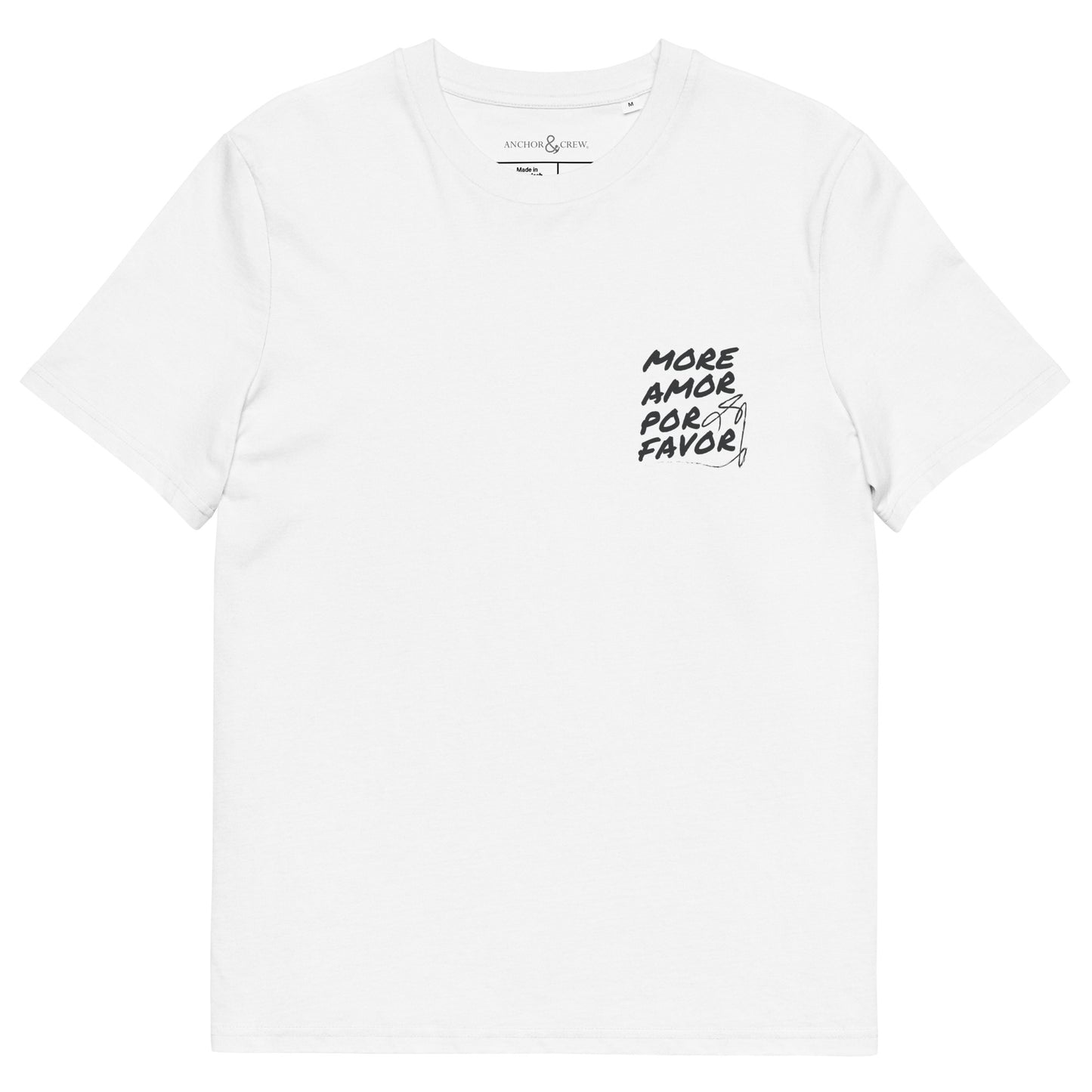 09 More Amor Por Favor EDITIONS Organic Cotton T-Shirt