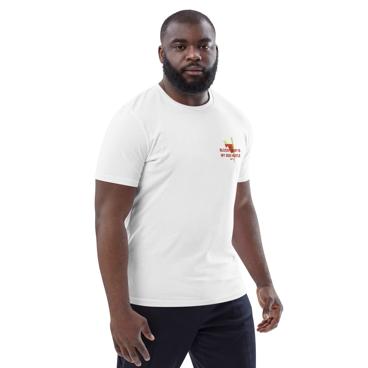 ANCHOR & CREW Bloody Mary Is My Side Hustle Club Organic Cotton T-Shirt