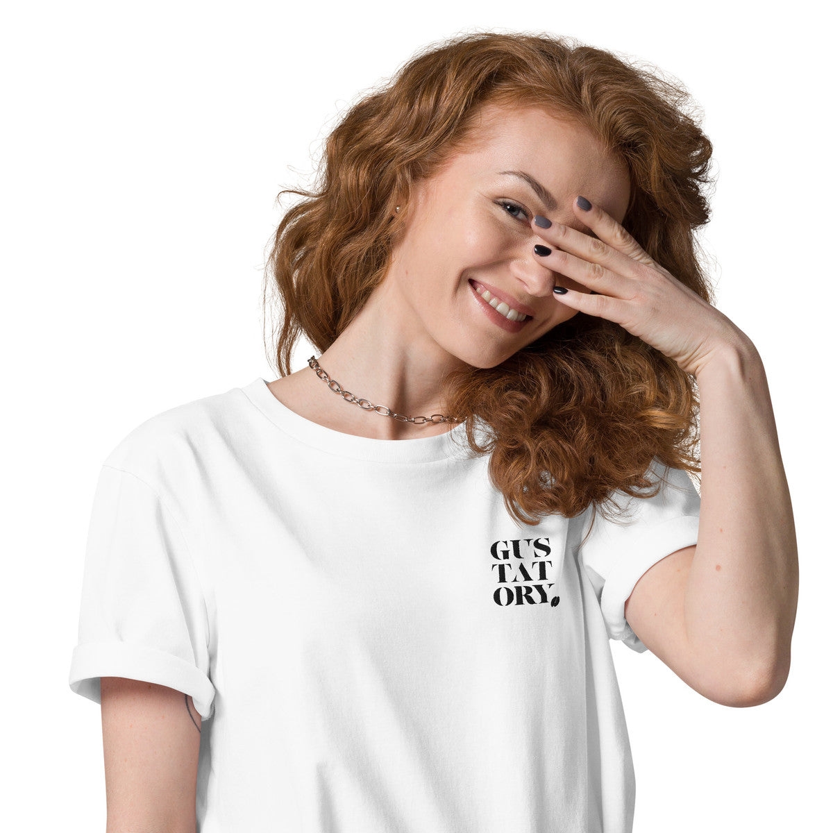 ANCHOR & CREW x GUSTATORY Melbourne Coffee Scene Organic Cotton Embroidered T-Shirt 