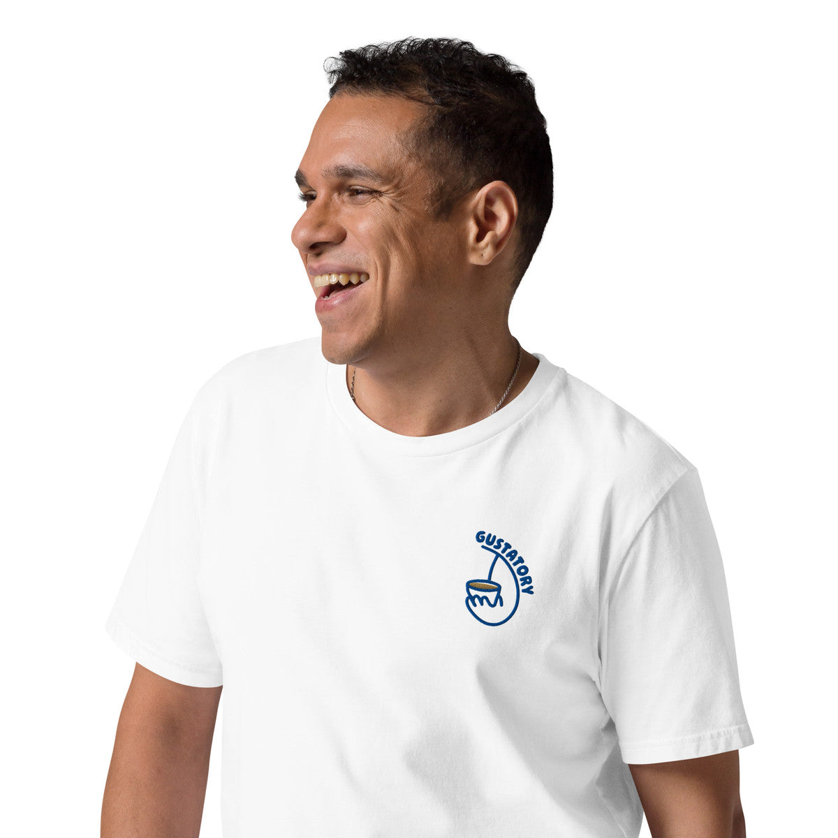 ANCHOR & CREW x GUSTATORY Coffee Alchemist Organic Cotton Embroidered T-Shirt
