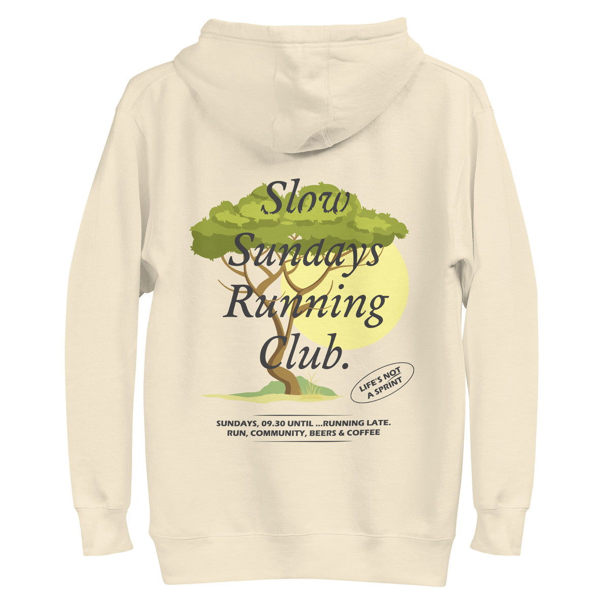 ANCHOR & CREW Savannah Slow Sundays Running Club Cotton Blend Hoodie