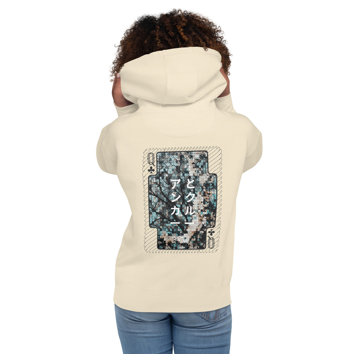 ANCHOR & CREW 03 Japan Gurafiku Cotton Blend Hoodie