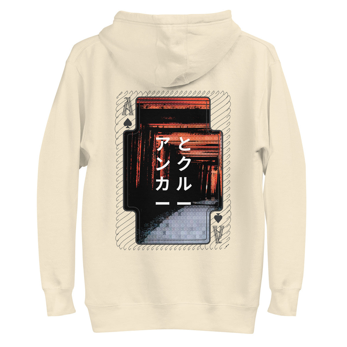 ANCHOR & CREW 04 Japan Gurafiku Cotton Blend Hoodie