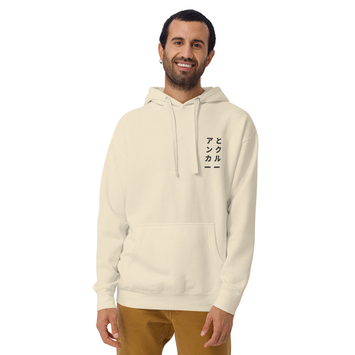 ANCHOR & CREW 01 Japan Gurafiku Cotton Blend Hoodie