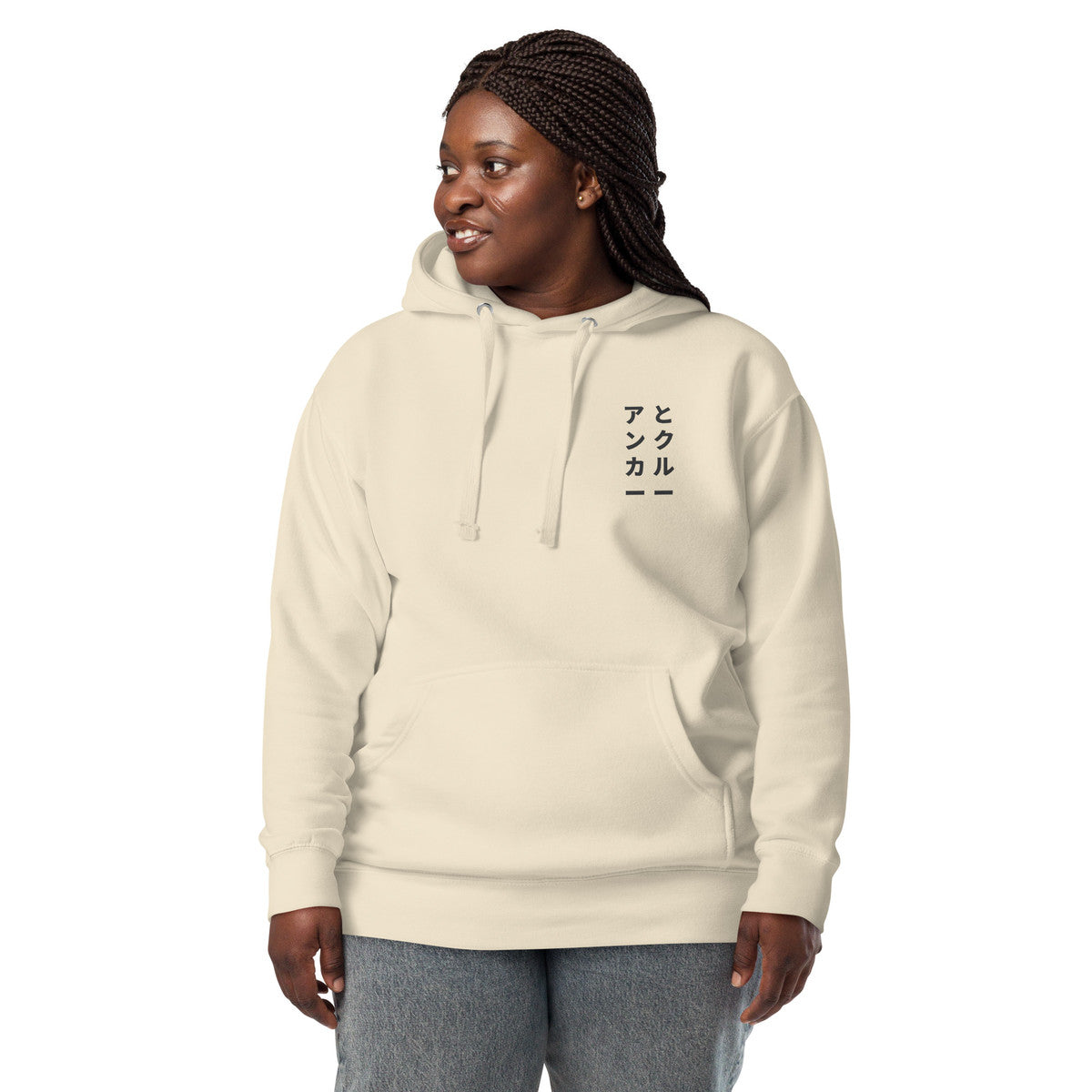 ANCHOR & CREW 04 Japan Gurafiku Cotton Blend Hoodie