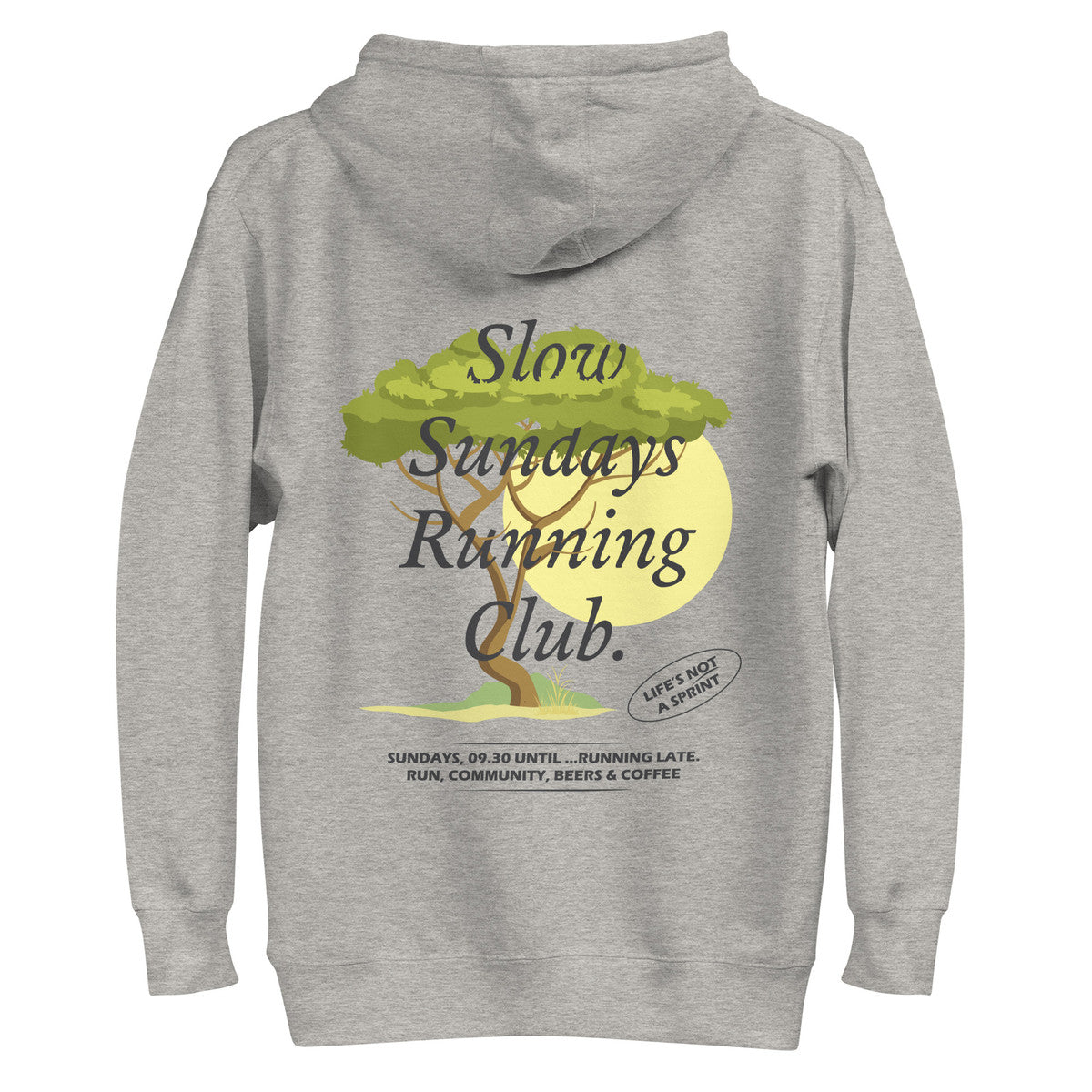 ANCHOR & CREW Savannah Slow Sundays Running Club Cotton Blend Hoodie