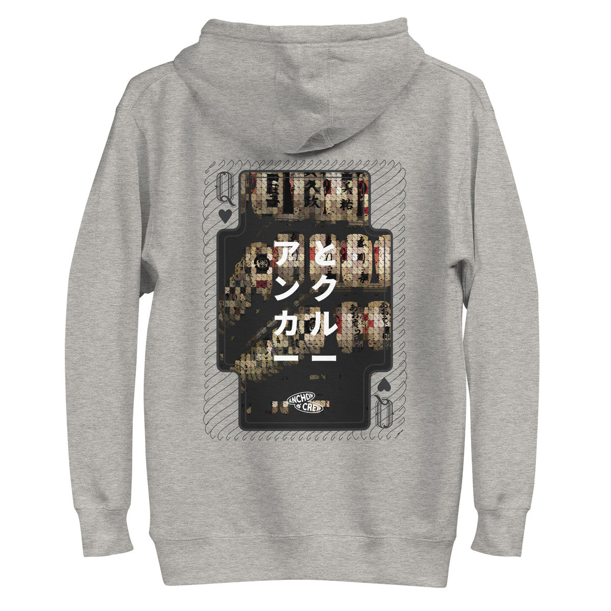 ANCHOR & CREW 01 Japan Gurafiku Cotton Blend Hoodie