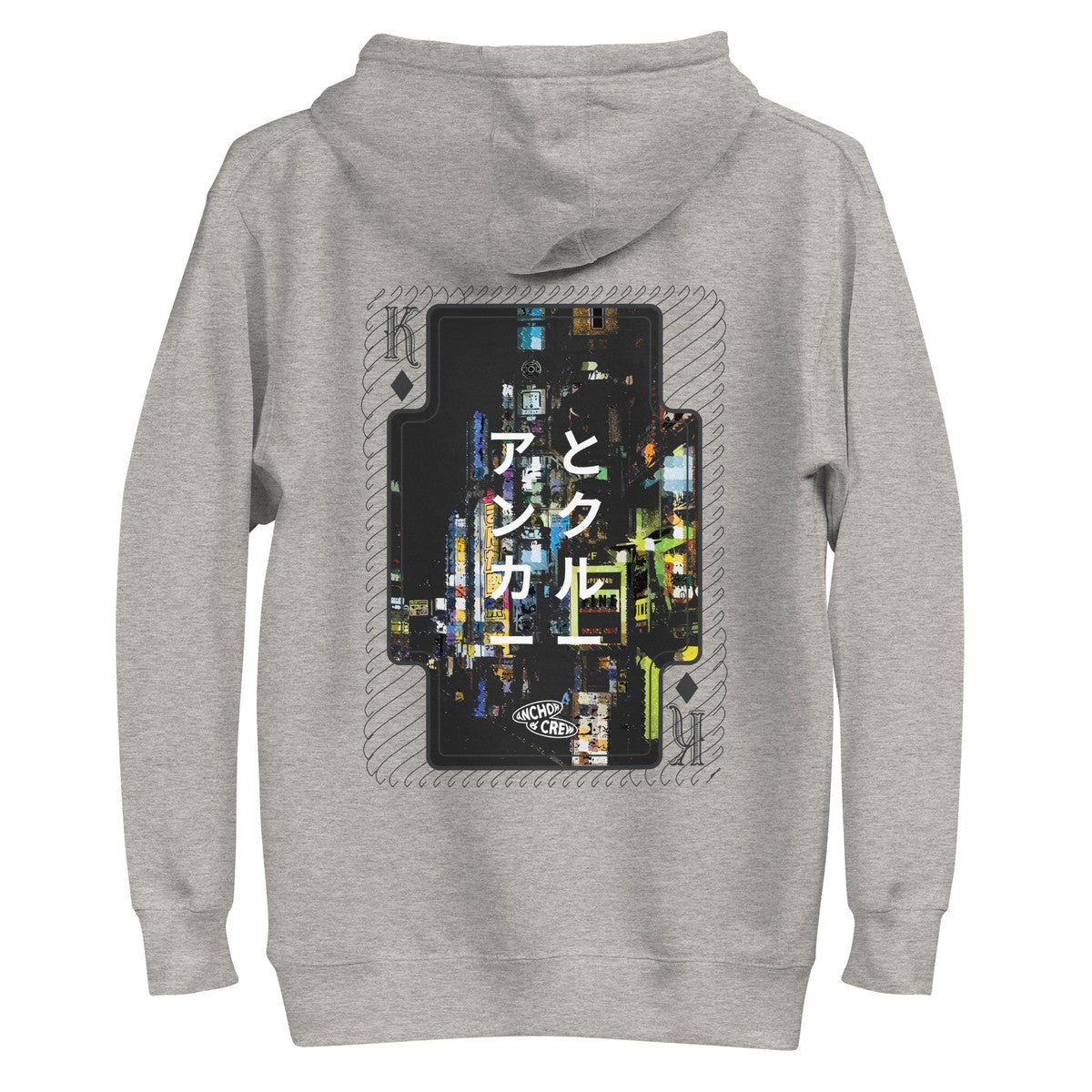 ANCHOR & CREW 02 Japan Gurafiku Cotton Blend Hoodie
