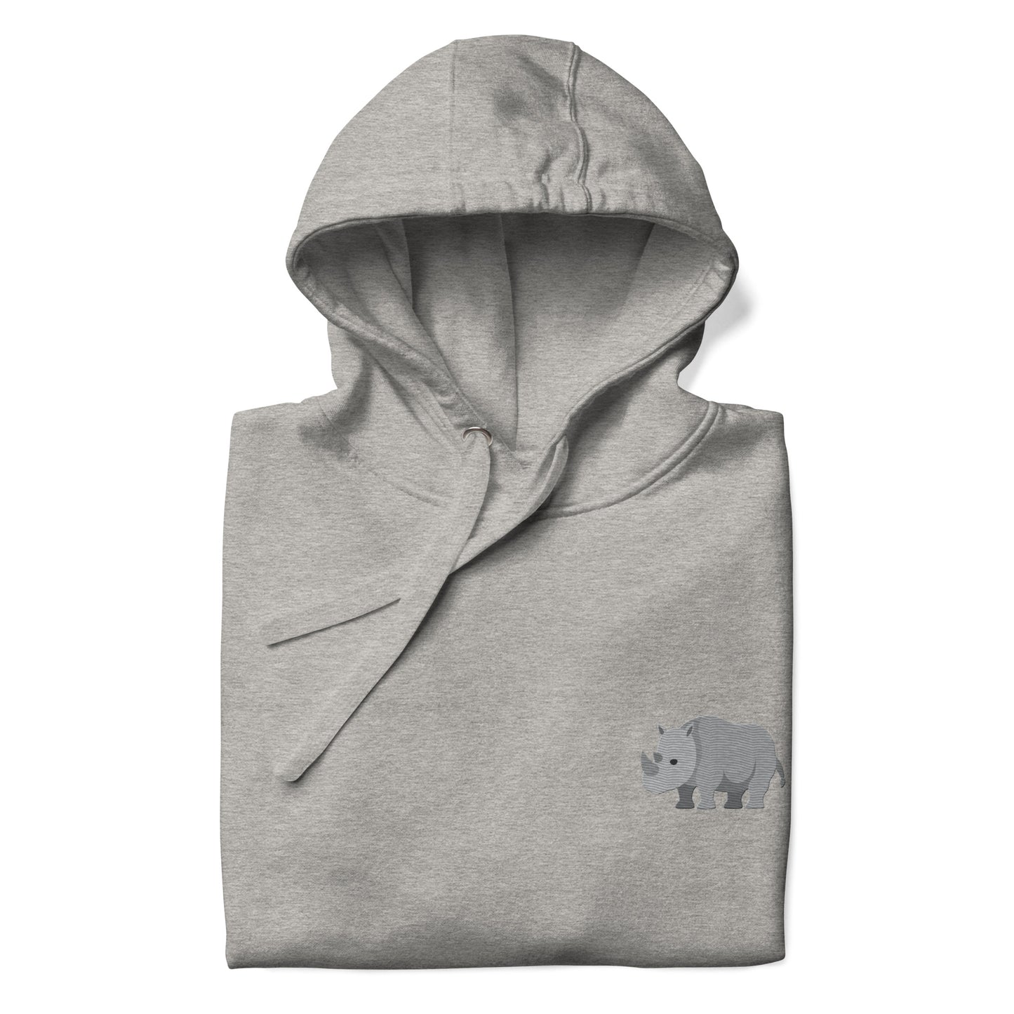 Think Ocean Rhino Aspirations Cotton Blend Embroidered Hoodie