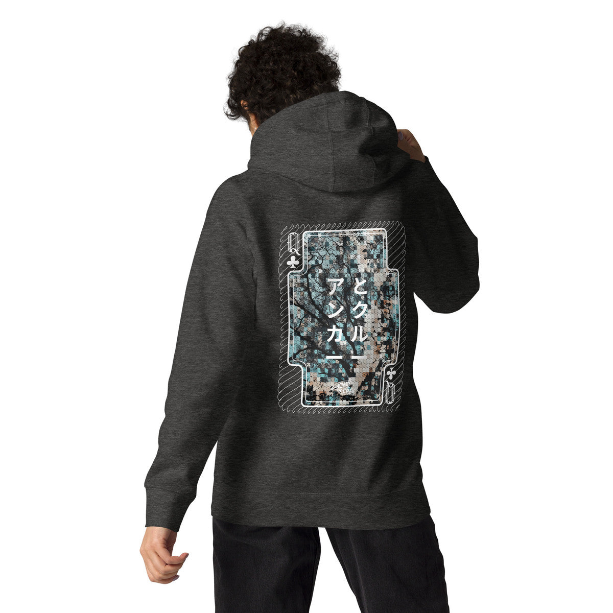 ANCHOR & CREW 03 Japan Gurafiku Cotton Blend Hoodie