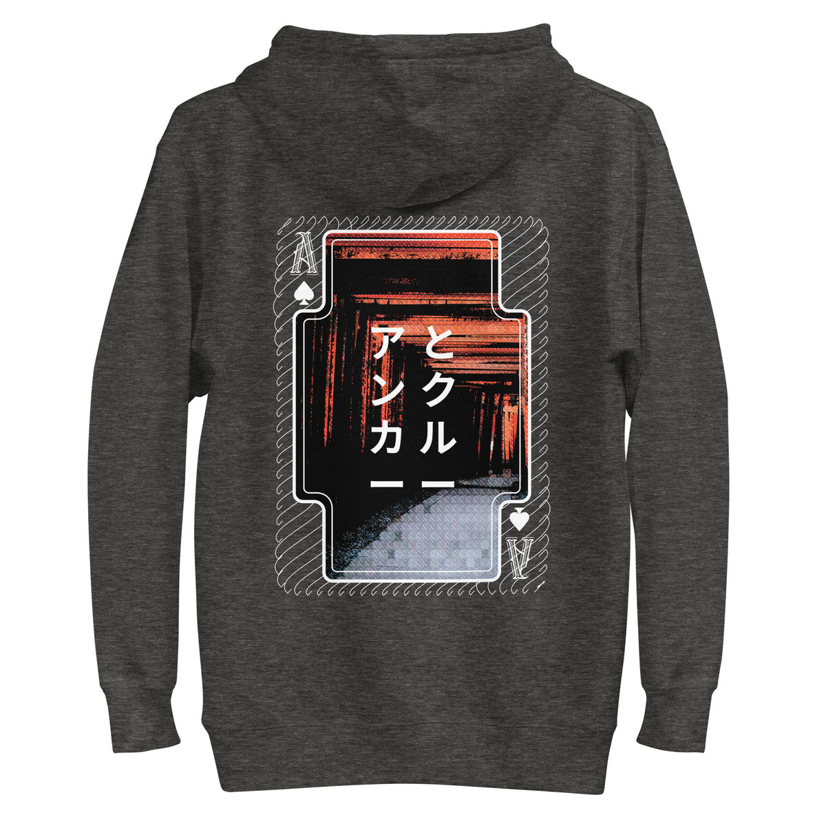ANCHOR & CREW 04 Japan Gurafiku Cotton Blend Hoodie