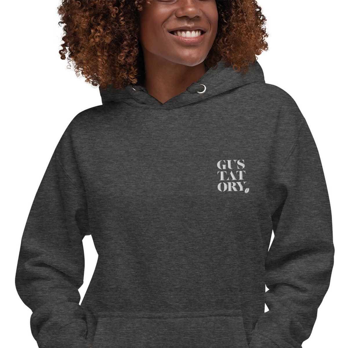 ANCHOR & CREW x GUSTATORY Berlin Coffee Scene Cotton Blend Embroidered Hoodie