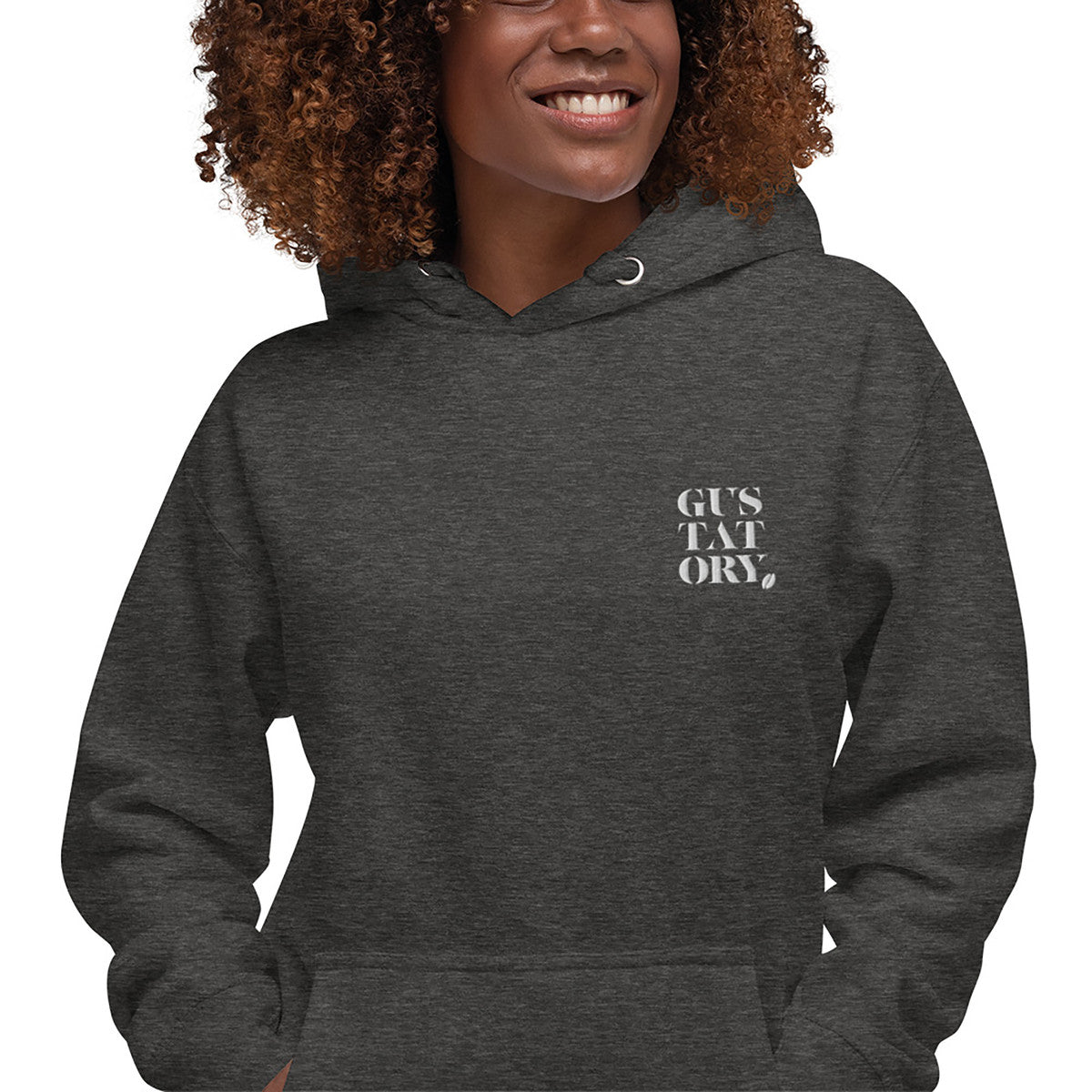 ANCHOR & CREW x GUSTATORY London Coffee Scene Cotton Blend Embroidered Hoodie