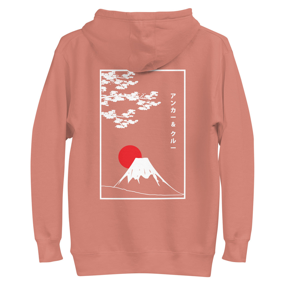 ANCHOR & CREW Mount Fuji Landmark Cotton Blend Hoodie