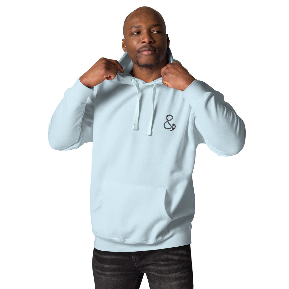 ANCHOR & CREW Mountain Pine Slow Sundays Running Club Cotton Blend Hoodie 