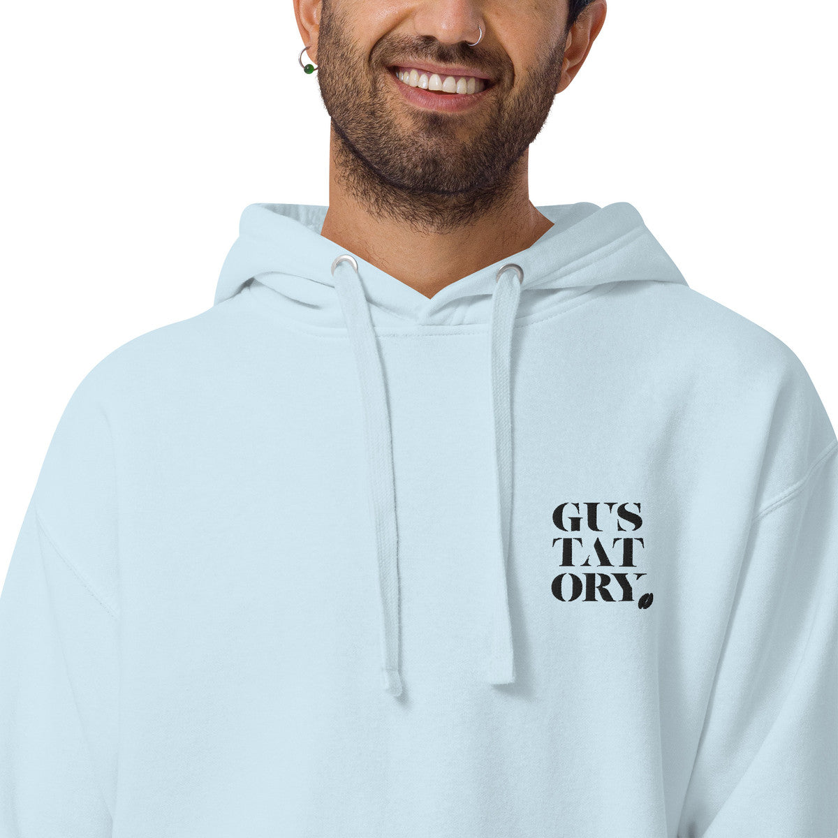 ANCHOR & CREW x GUSTATORY Barcelona Coffee Scene Cotton Blend Embroidered Hoodie