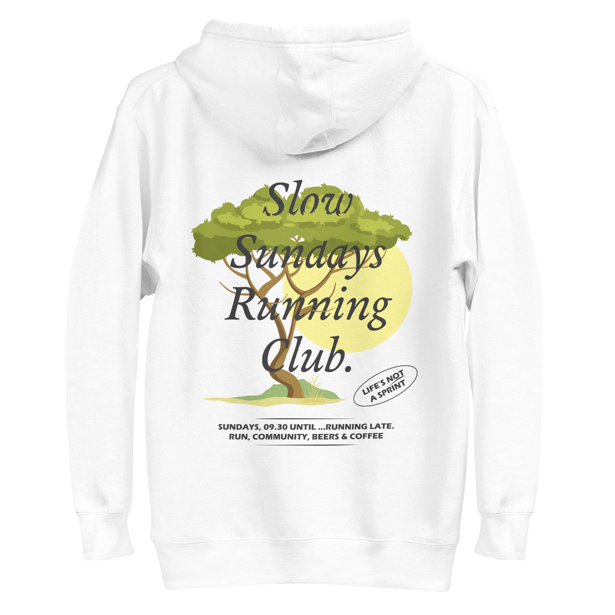 ANCHOR & CREW Savannah Slow Sundays Running Club Cotton Blend Hoodie