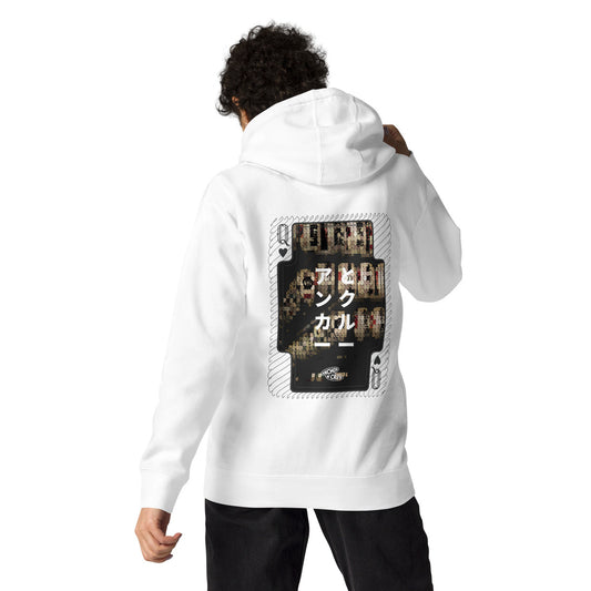 ANCHOR & CREW 01 Japan Gurafiku Cotton Blend Hoodie