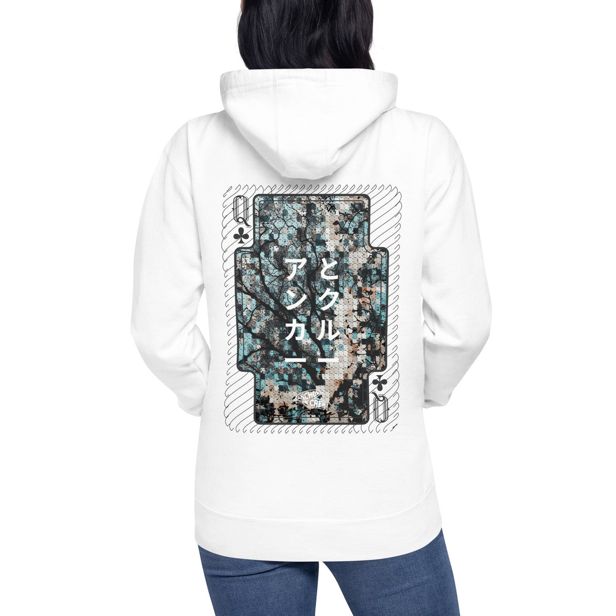 ANCHOR & CREW 03 Japan Gurafiku Cotton Blend Hoodie