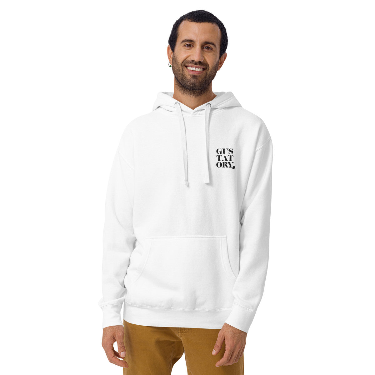 ANCHOR & CREW x GUSTATORY New York Coffee Scene Cotton Blend Embroidered Hoodie