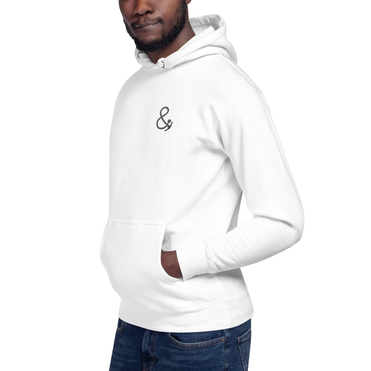 ANCHOR & CREW Mountain Pine Slow Sundays Running Club Cotton Blend Hoodie 