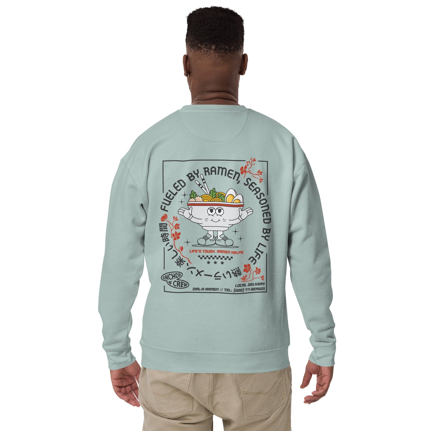 Ramen House Dial-A-Local Organic Cotton Sweatshirt
