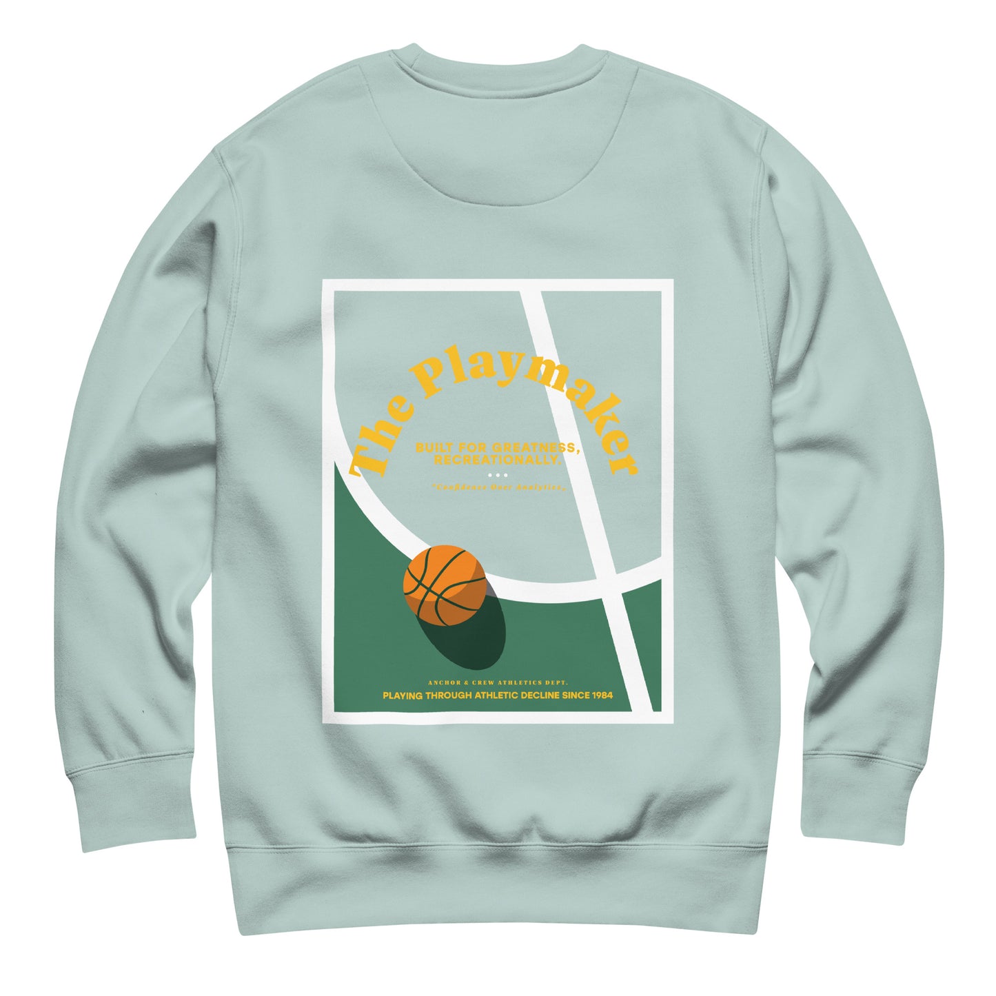 The Playmaker Basketball Club League Organic Cotton Sweatshirt