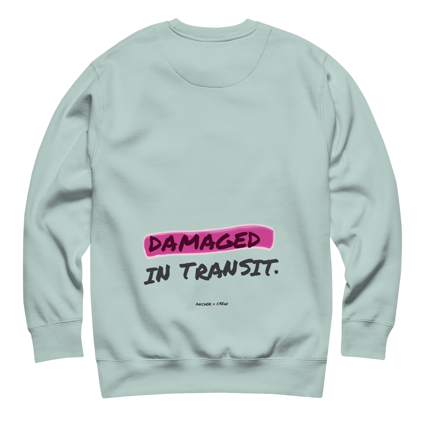 Out For Delivery Annotations Organic Cotton Sweatshirt