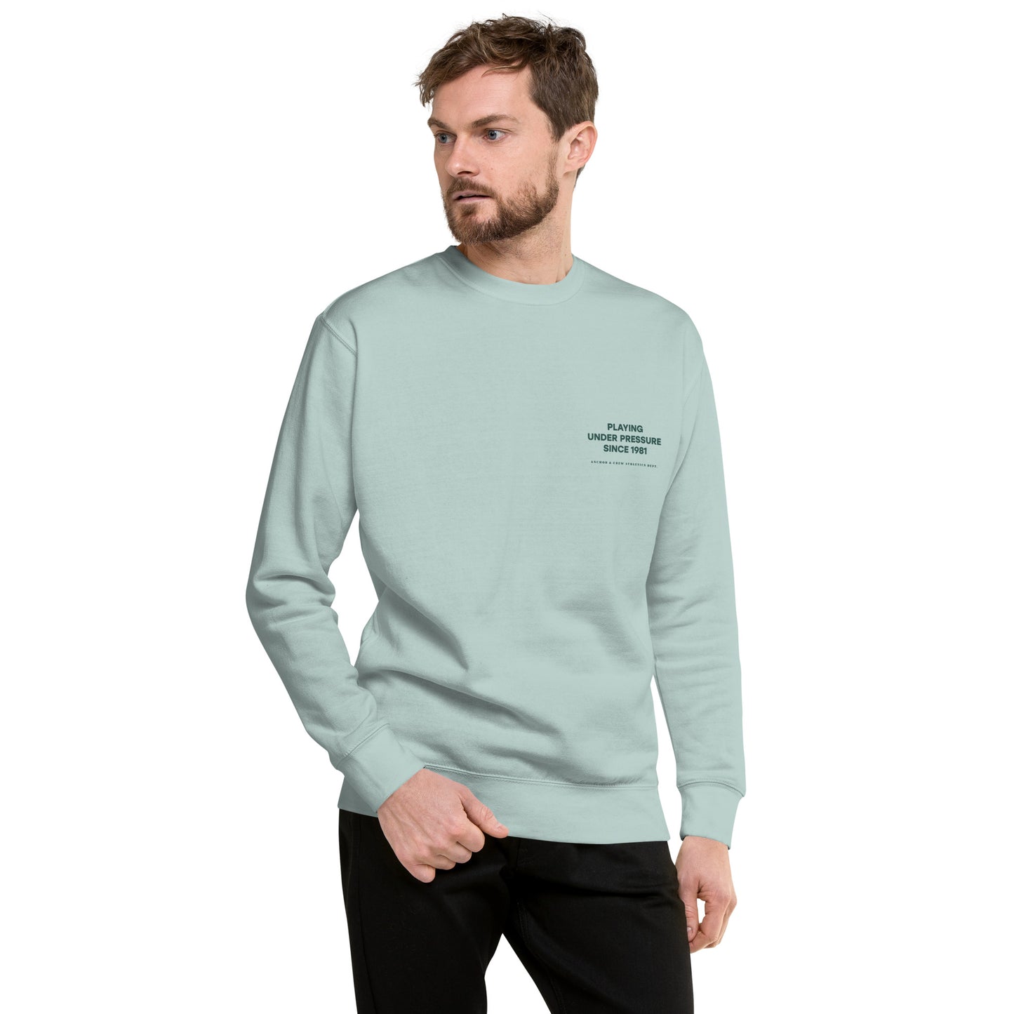Court Etiquette Tennis Club League Organic Cotton Sweatshirt