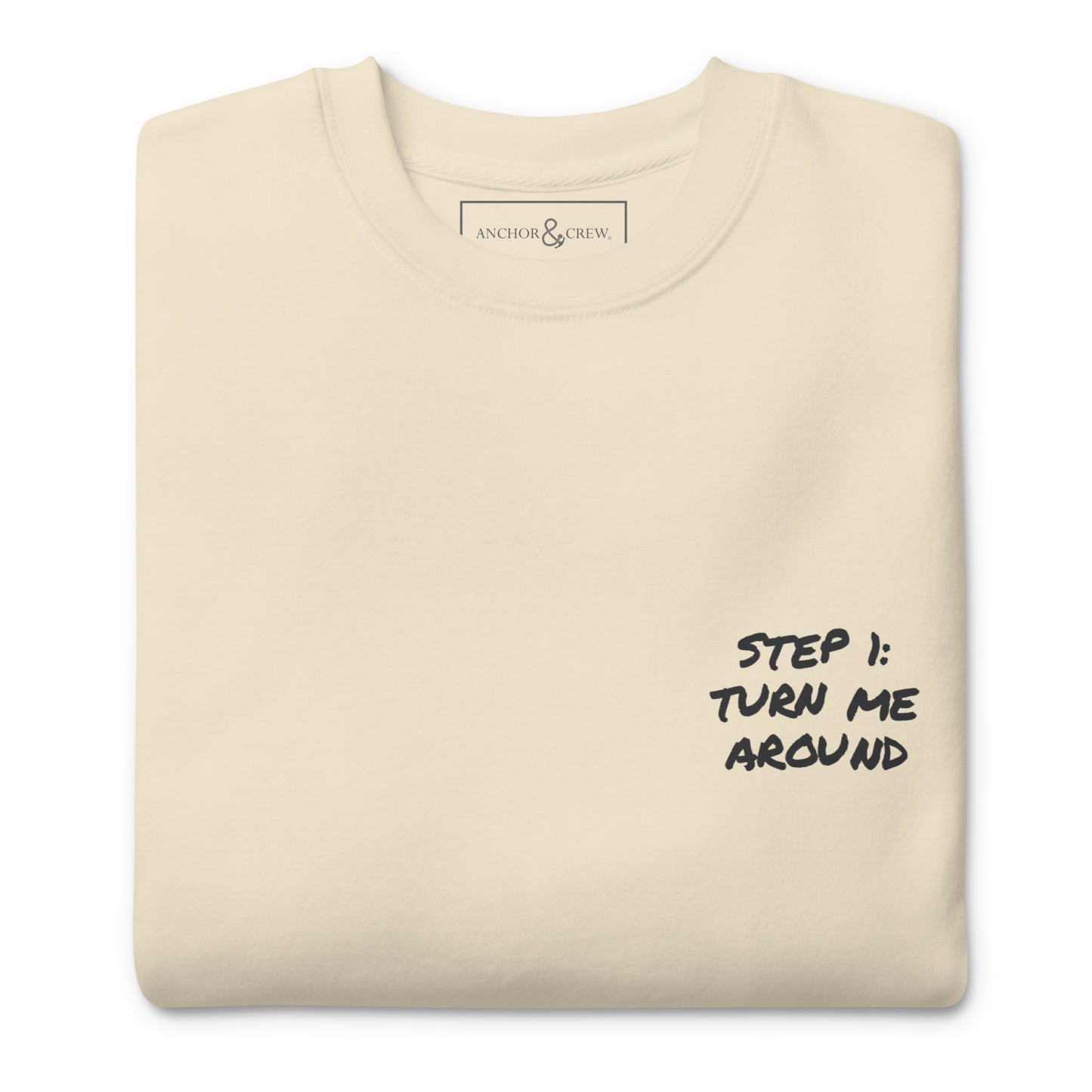 Actually Nevermind Annotations Organic Cotton Sweatshirt