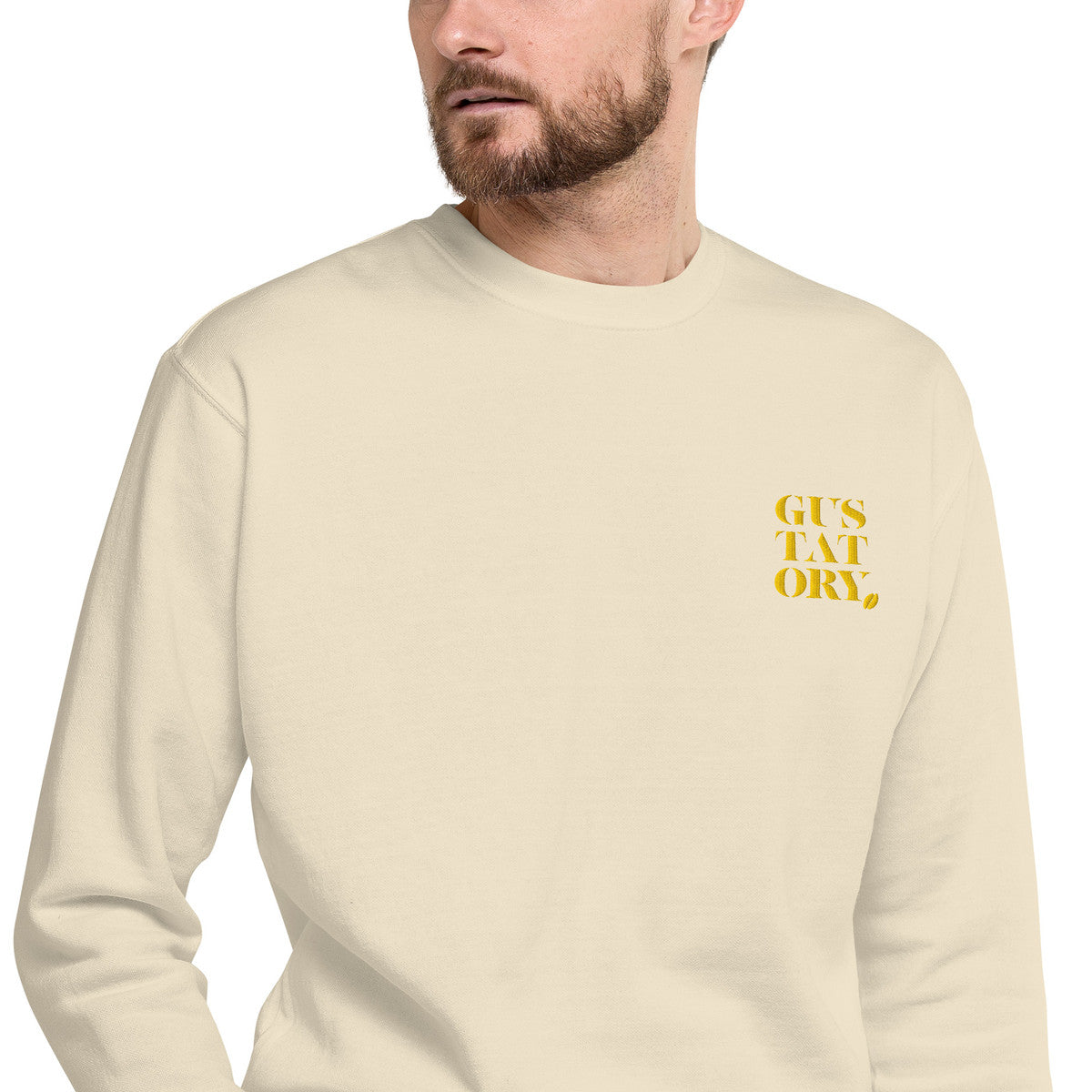 ANCHOR & CREW x GUSTATORY Coffee Over Bills Cotton Blend Embroidered Sweatshirt