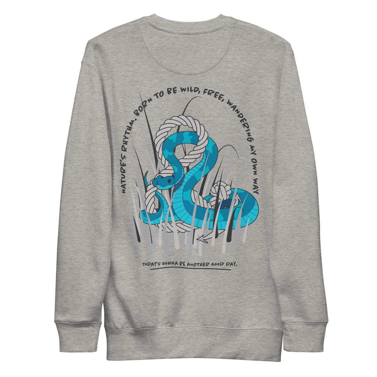 ANCHOR & CREW Snake Another Good Day Cotton Blend Sweatshirt
