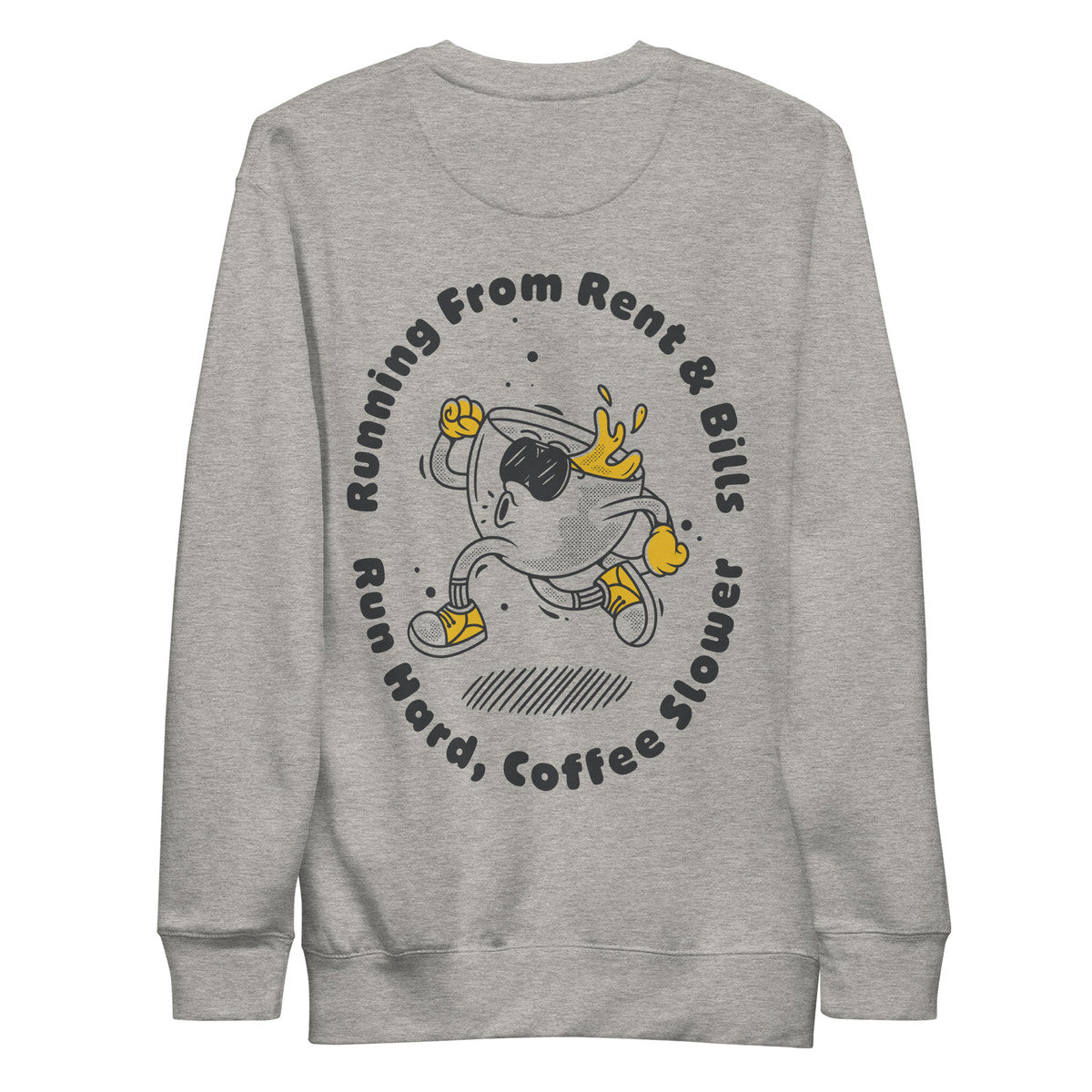 ANCHOR & CREW x GUSTATORY Coffee Over Bills Cotton Blend Embroidered Sweatshirt