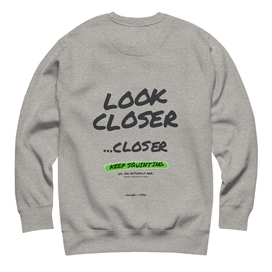 Small Print Annotations Organic Cotton Sweatshirt
