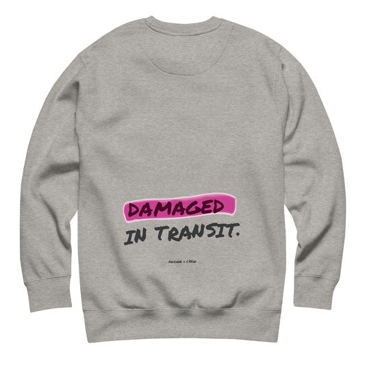 Out For Delivery Annotations Organic Cotton Sweatshirt
