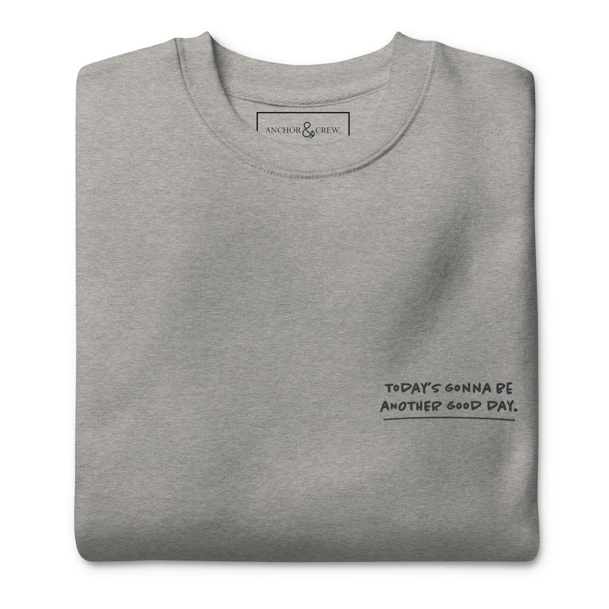 ANCHOR & CREW Koi Fish Another Good Day Cotton Blend Sweatshirt