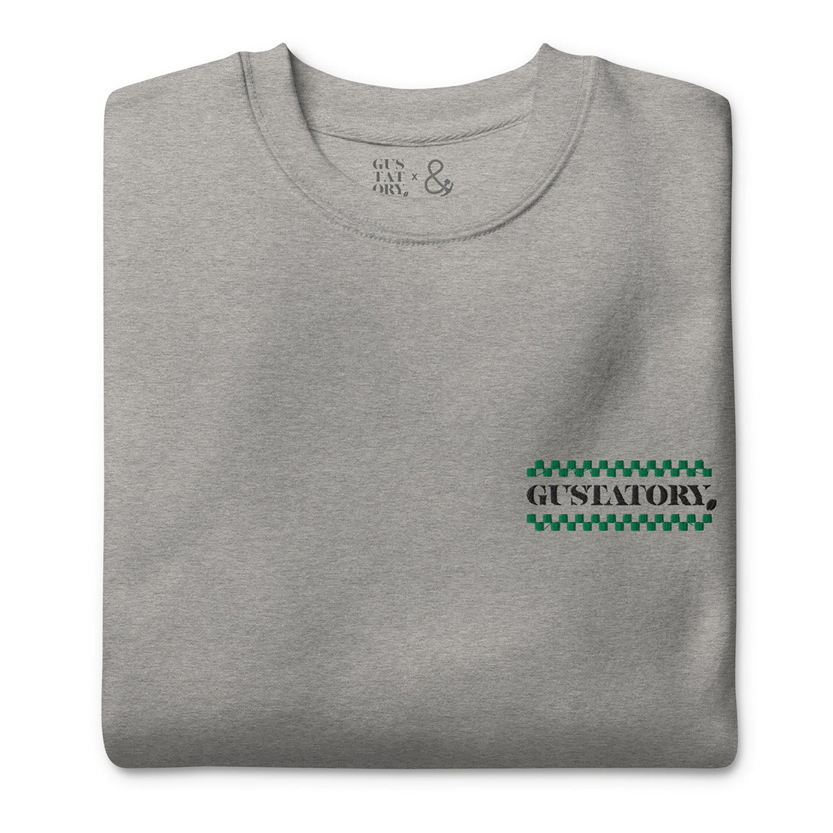 ANCHOR & CREW x GUSTATORY Have A Good Day Cotton Blend Embroidered Sweatshirt