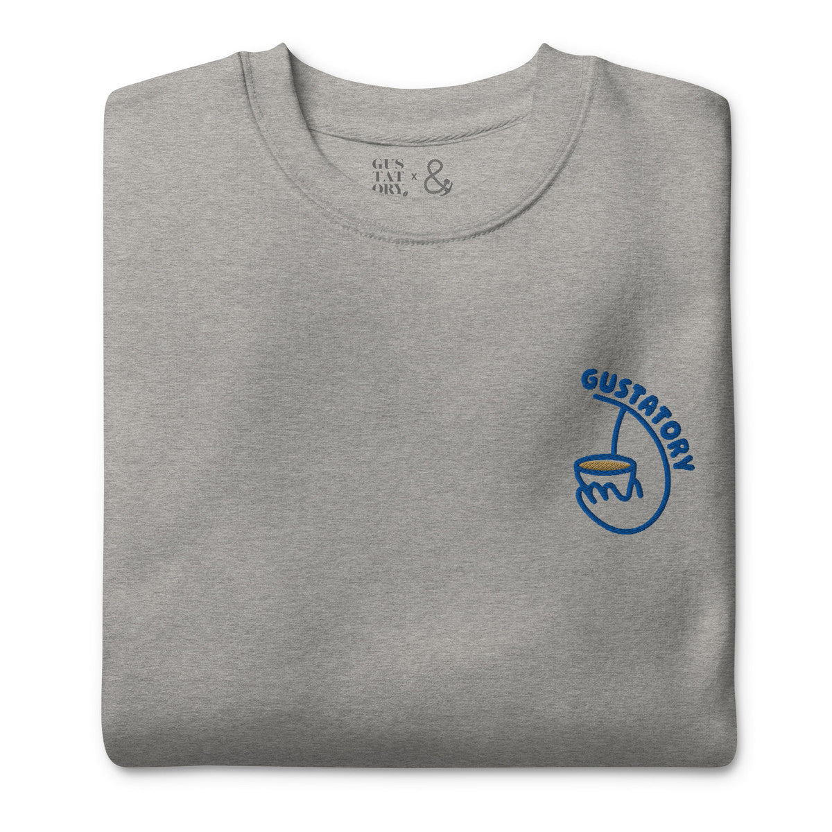 ANCHOR & CREW x GUSTATORY Coffee Alchemist Cotton Blend Embroidered Sweatshirt