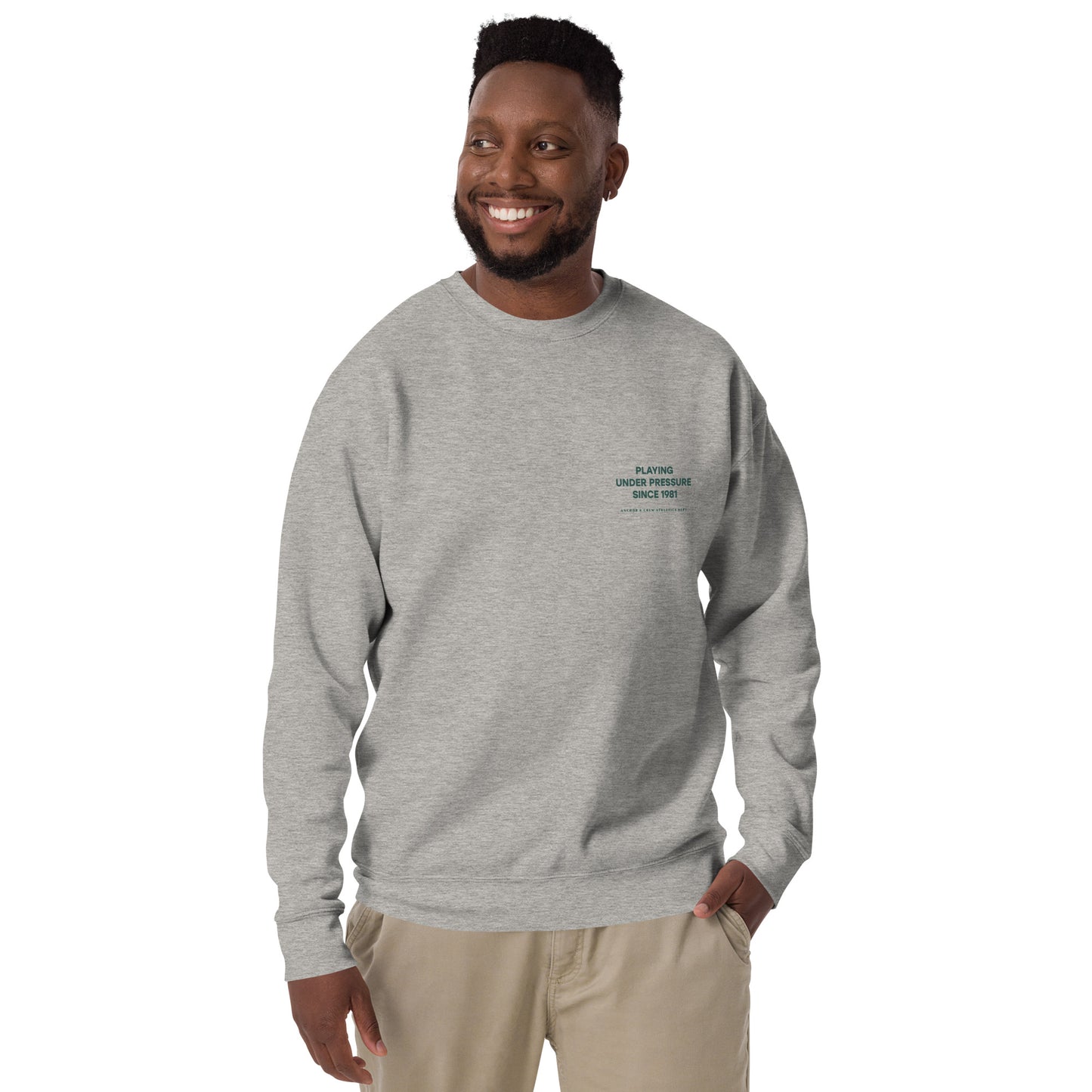 Court Etiquette Tennis Club League Organic Cotton Sweatshirt