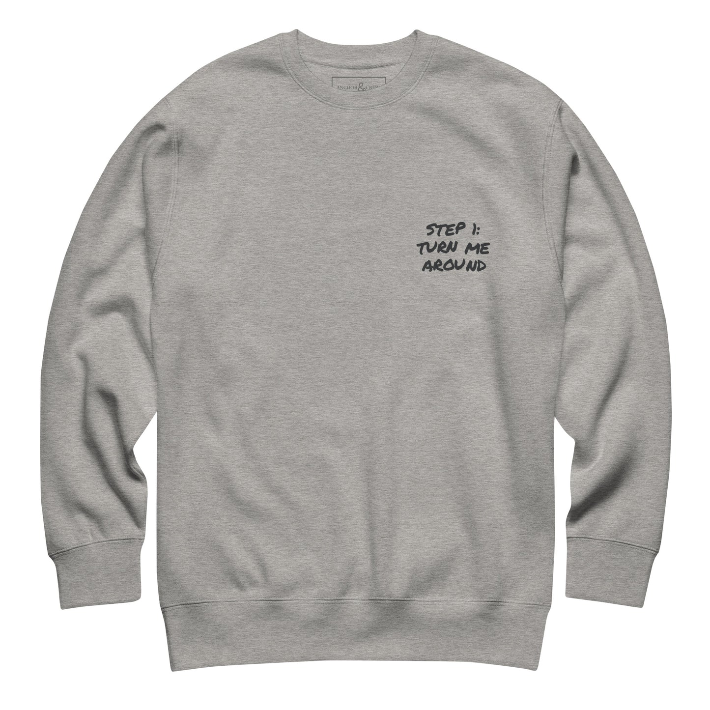 Actually Nevermind Annotations Organic Cotton Sweatshirt
