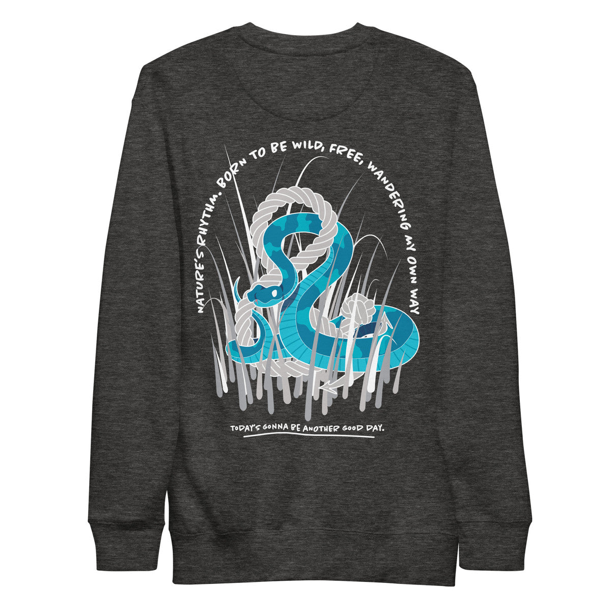 ANCHOR & CREW Snake Another Good Day Cotton Blend Sweatshirt
