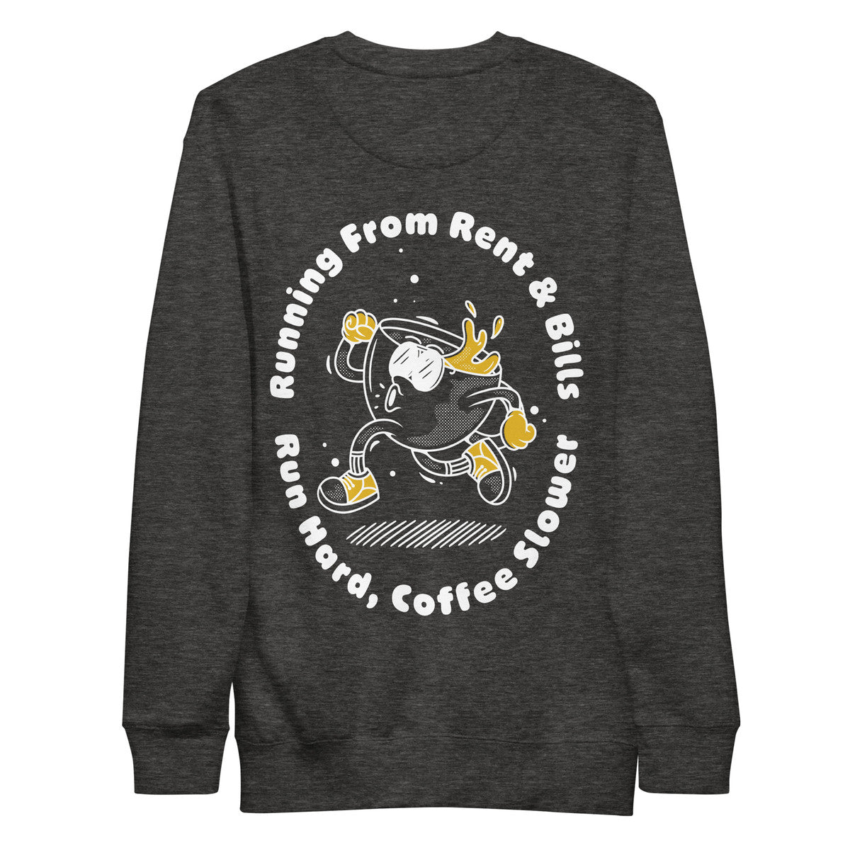 ANCHOR & CREW x GUSTATORY Coffee Over Bills Cotton Blend Embroidered Sweatshirt
