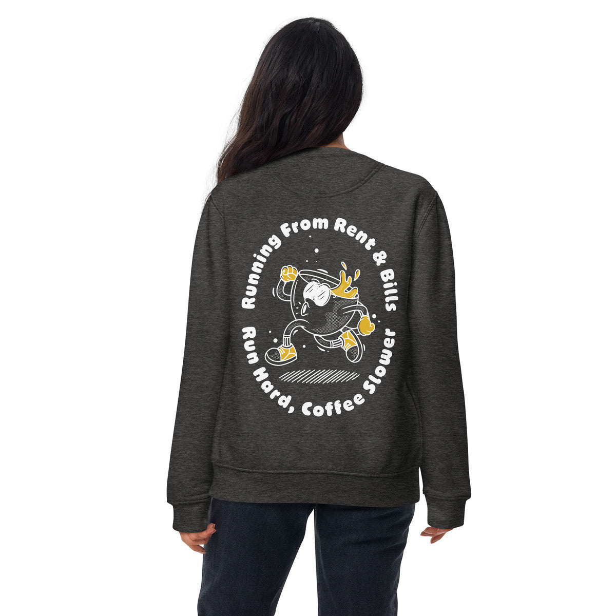 ANCHOR & CREW x GUSTATORY Coffee Over Bills Cotton Blend Embroidered Sweatshirt