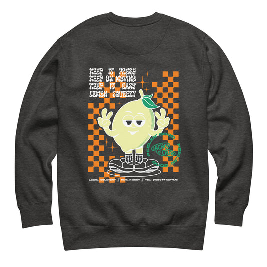Lemon Fresh Dial-A-Local Organic Cotton Sweatshirt
