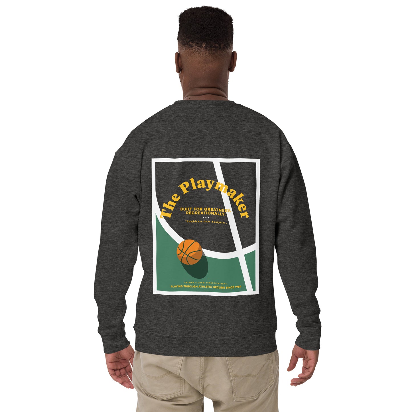 The Playmaker Basketball Club League Organic Cotton Sweatshirt