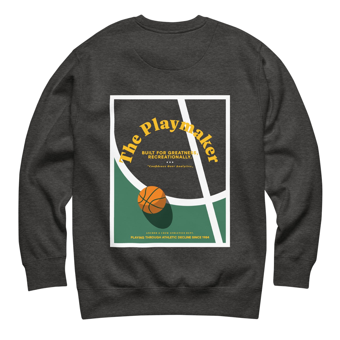 The Playmaker Basketball Club League Organic Cotton Sweatshirt