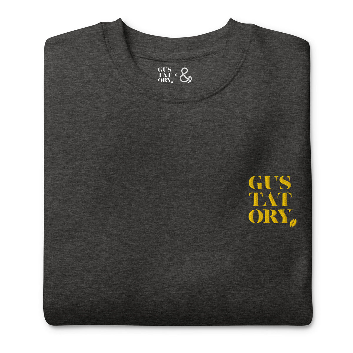 ANCHOR & CREW x GUSTATORY Coffee Over Bills Cotton Blend Embroidered Sweatshirt