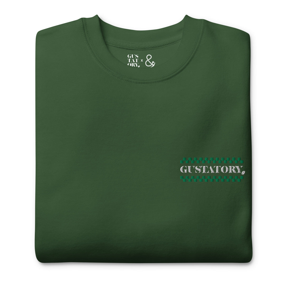 ANCHOR & CREW x GUSTATORY Have A Good Day Cotton Blend Embroidered Sweatshirt