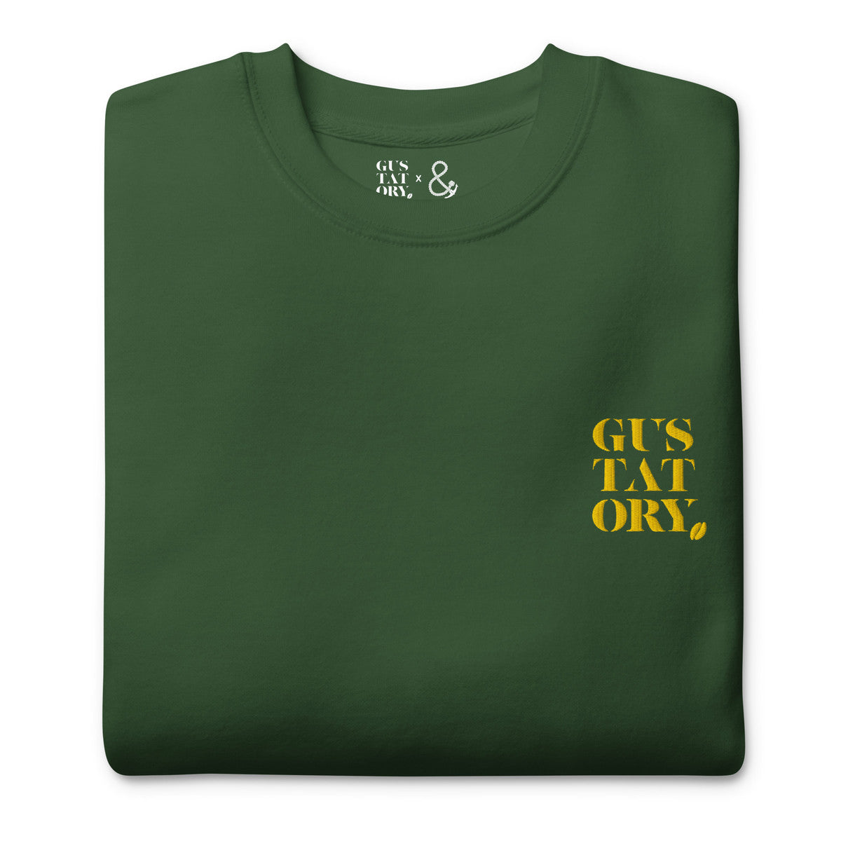 ANCHOR & CREW x GUSTATORY Coffee Over Bills Cotton Blend Embroidered Sweatshirt
